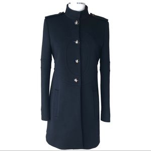 Pucci black coat runway jacket